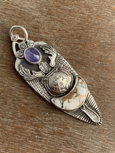 Load image into Gallery viewer, Moon bear pendant