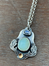 Load image into Gallery viewer, Peruvian Opal and Moonstone Charm