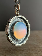 Load image into Gallery viewer, Opalite glass fish pendant