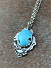 Load image into Gallery viewer, Kazakhstan lavender turquoise charm