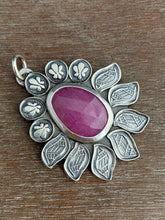 Load image into Gallery viewer, Pink Sapphire Pendant