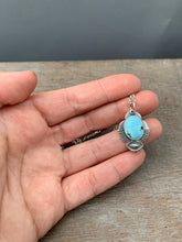 Load image into Gallery viewer, Kazakhstan lavender turquoise charm