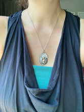 Load image into Gallery viewer, Melody Stone and Moissanite Set in 22k Gold