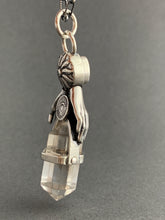 Load image into Gallery viewer, Opal and quartz crystal necklace