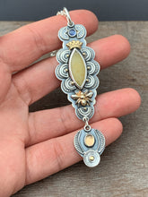 Load image into Gallery viewer, Honey Opal Bee Medallion