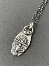 Load image into Gallery viewer, Sterling silver bird pendant