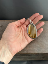 Load image into Gallery viewer, montana agate pendant by proxartist