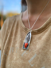 Load image into Gallery viewer, Rosarita sacred heart shrine pendant