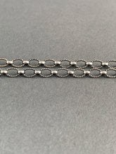 Load image into Gallery viewer, Add a chain to a necklace, Large sterling chain, textured patina'd oval large and small links