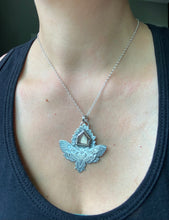 Load image into Gallery viewer, Melody Stone Moth Pendant