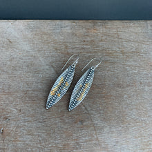 Load image into Gallery viewer, Keum Boo Hand Stamped Earrings