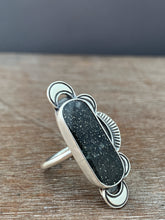 Load image into Gallery viewer, Pyrite in quartz with moon accents size 7
