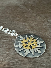 Load image into Gallery viewer, Single Snowflake Pendant