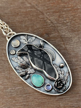 Load image into Gallery viewer, Dark Forest Raven Necklace #2