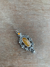 Load image into Gallery viewer, Orange Sapphire and Citrine Pendant