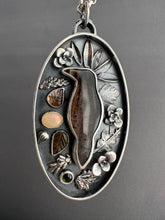 Load image into Gallery viewer, Forest crow necklace