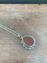 Load image into Gallery viewer, Pink quartz with tiny rutile
