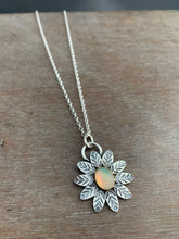 Load image into Gallery viewer, Opal charm set in 22k gold