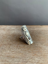 Load image into Gallery viewer, Size 8 owl ring
