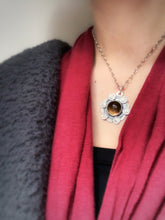 Load image into Gallery viewer, Smokey quartz medallion