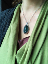 Load image into Gallery viewer, Our lady of Guadalupe and sacred heart double sided necklace