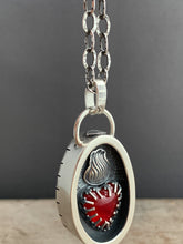 Load image into Gallery viewer, Our lady of Guadalupe and sacred heart necklace