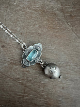 Load image into Gallery viewer, Kyanite and handmade bell.