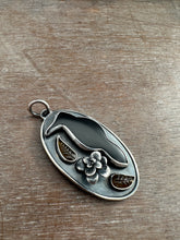 Load image into Gallery viewer, Basenite Crow Necklace pair