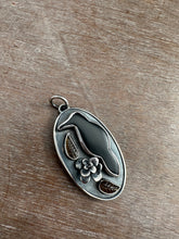 Load image into Gallery viewer, Basenite Crow Necklace pair