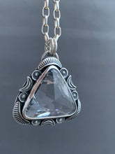 Load image into Gallery viewer, Vintage Swarovski moon prism medallion #3