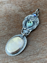 Load image into Gallery viewer, Moonstone Owl Pendant