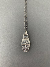 Load image into Gallery viewer, Sterling silver bird pendant