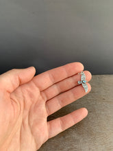 Load image into Gallery viewer, Small topaz stamped bird pendant