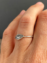 Load image into Gallery viewer, Crescent Eye stacking ring
