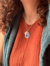 Load image into Gallery viewer, Our Lady of Guadalupe and millefiori charm set