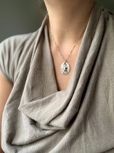 Load image into Gallery viewer, Sterling silver bee and eye pendant