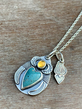 Load image into Gallery viewer, Leland Blue Heart Charms