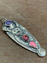 Load image into Gallery viewer, Tanzanite Owl Pendant