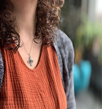 Load image into Gallery viewer, Dendritic agate charm pendant