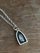 Load image into Gallery viewer, #5 Tiny moonstone charm with 18” rolo chain included