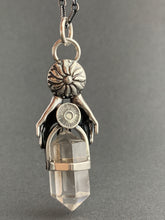 Load image into Gallery viewer, Opal and quartz crystal necklace