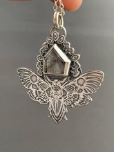 Load image into Gallery viewer, Melody Stone Moth Pendant