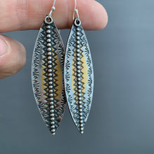 Load image into Gallery viewer, Keum Boo Hand Stamped Earrings