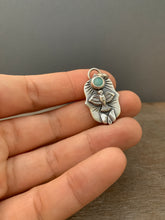 Load image into Gallery viewer, Small dove with Amazonite pendant