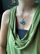 Load image into Gallery viewer, Leland blue fish parable pendant