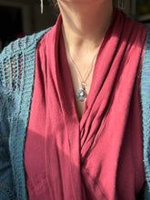 Load image into Gallery viewer, Abalone Shell and Amethyst charm