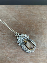 Load image into Gallery viewer, Melody Stone and Moissanite Set in 22k Gold