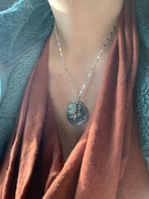 Load image into Gallery viewer, Snowflake and aquamarine Charm set