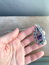 Load image into Gallery viewer, Melody Stone Moon Pendant