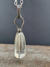 Load image into Gallery viewer, Caged Quartz Pendant